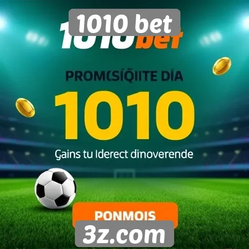 1010 bet oferece promoções para novos jogadores